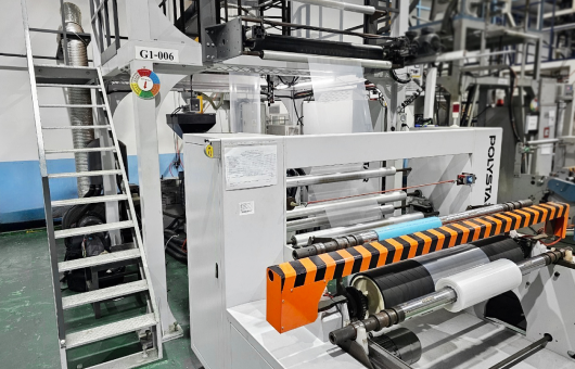 blown film machine for PE packaging